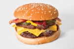 bacon cheeseburger, americana